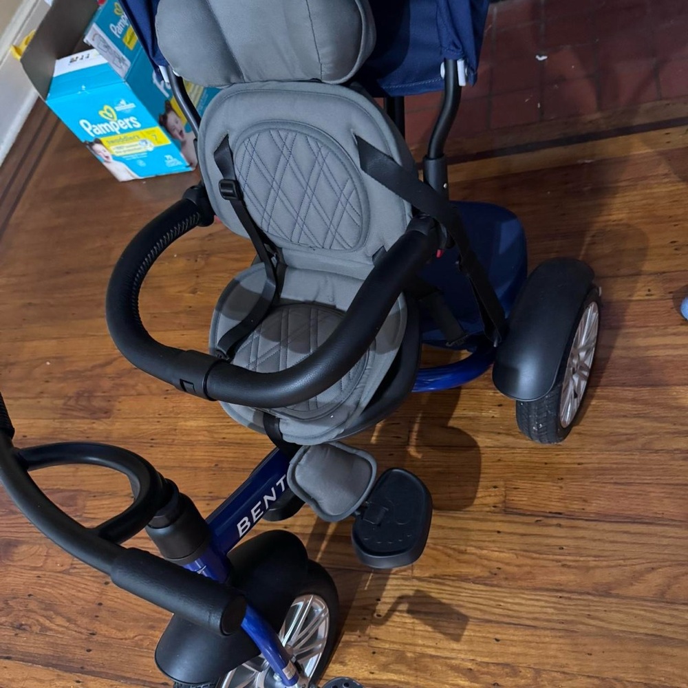 Kids Tricycle - Gray and Blue